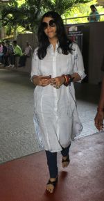 Ekta Kapoor snapped at the airport in Mumbai on 7th June 2016